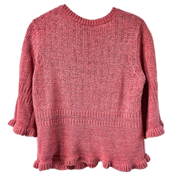 C’EST CITY Cardigan orange V-neck size:S - Picture 3 of 16